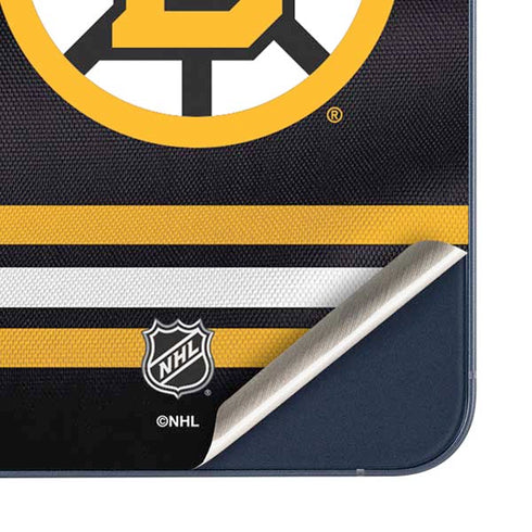 NHL Boston Bruins Home Jersey Galaxy A55 5G Skin